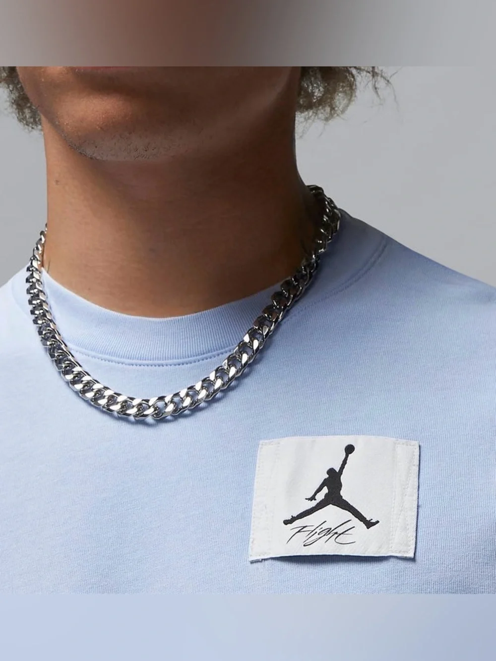 Jordan Flight Essentials Men’s Oversized T-Shirt DZ0604-425 Royal Tint Size M